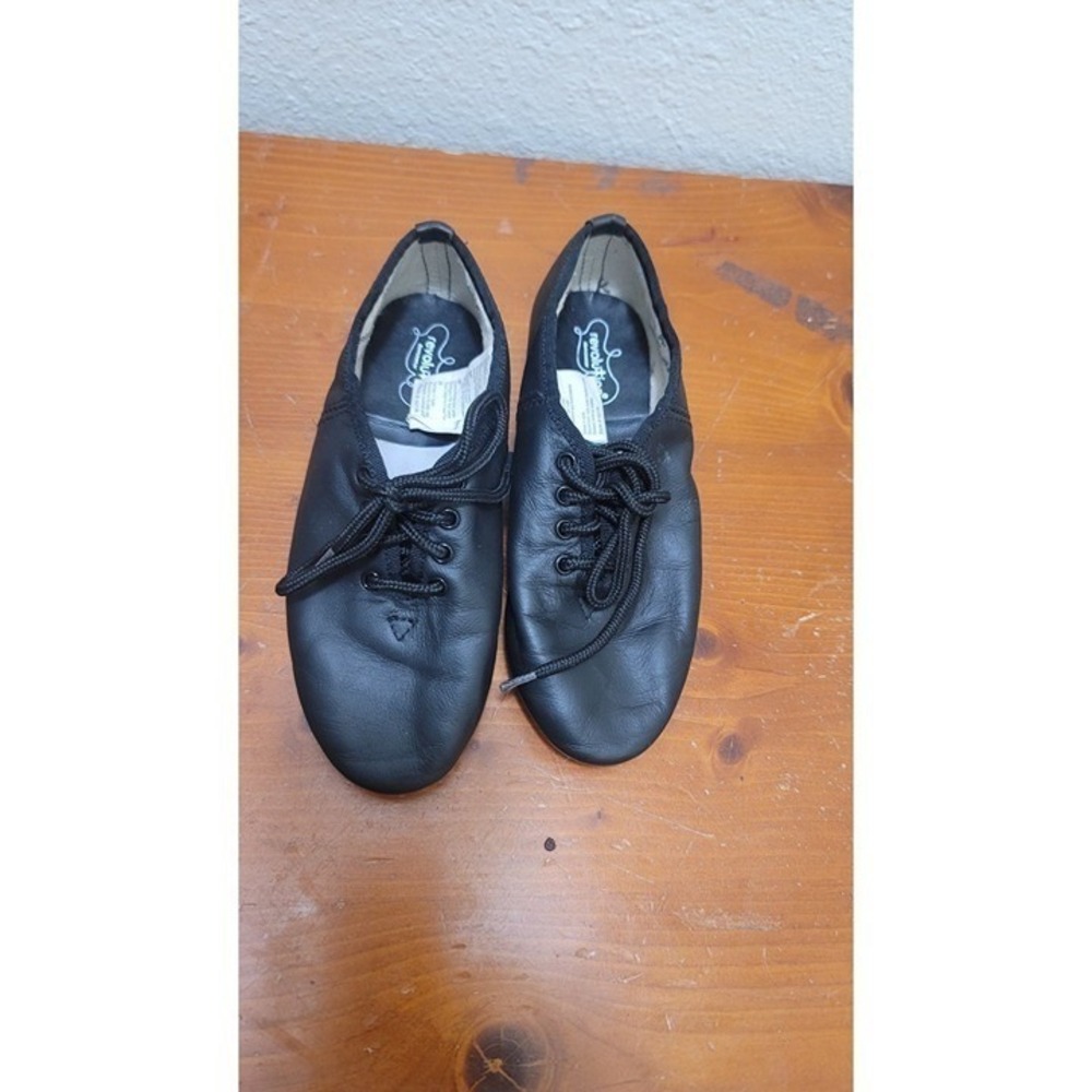REVOLUTION DANCEWEAR‎ KIDS JAZZ TAP DANCE BLACK SHOES C13